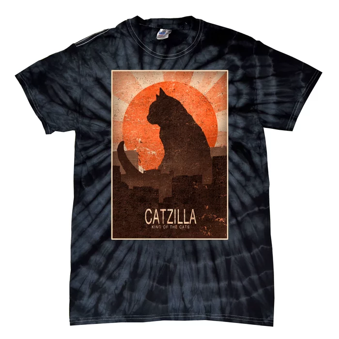 Catzilla Tie-Dye T-Shirt