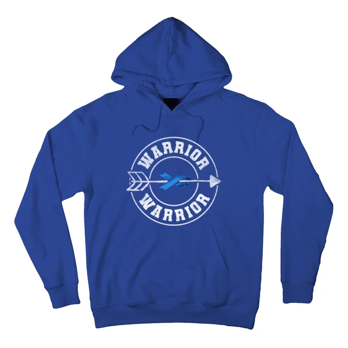 Colon Cancer Awareness Colonoscopy Warrior Survivor Gift Hoodie