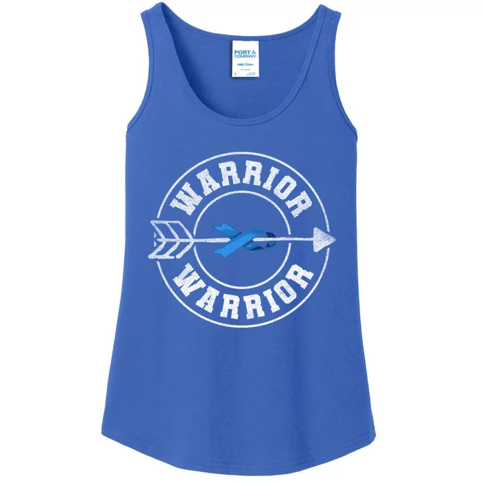 Colon Cancer Awareness Colonoscopy Warrior Survivor Gift Ladies Essential Tank