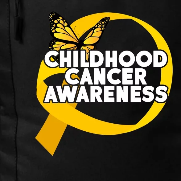 Childhood Cancer Awareness Butterfly Ribbon Daily Commute Backpack