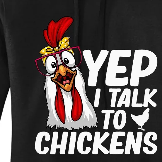 Cute Chicken Art Chicken Farmer Lovers Women's Pullover Hoodie