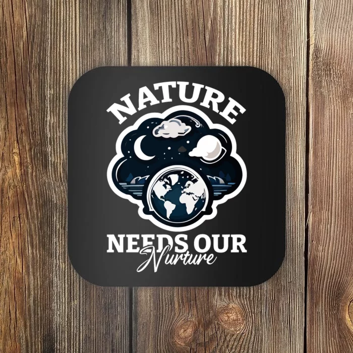 Climate Change Awareness Print Coaster