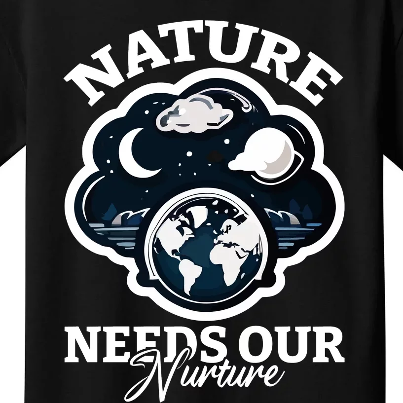 Climate Change Awareness Print Kids T-Shirt