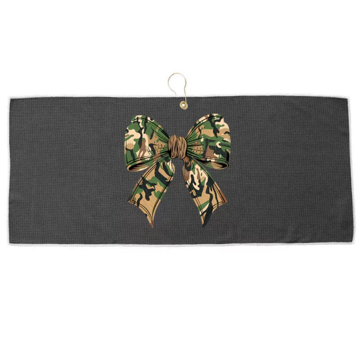 Camo Coquette Bow Hunting Camouflage Old Hunter Large Microfiber Waffle Golf Towel