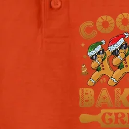 Christmas Cookie Baking Crew Xmas Pajamas Gingerbread Team Dry Zone Grid Performance Polo