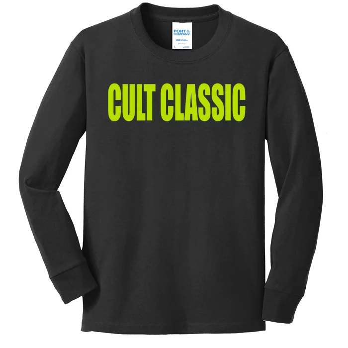 Cult Classic Brat Hyperpop Kids Long Sleeve Shirt