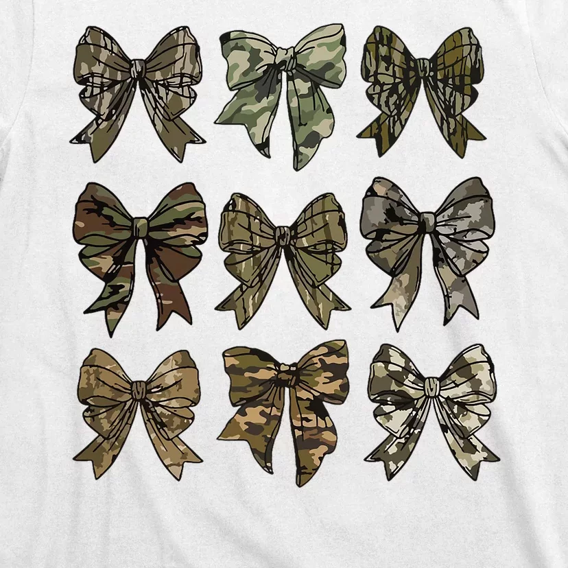 Camo Coquette Bow Duck Hunt Duck Hunting T-Shirt