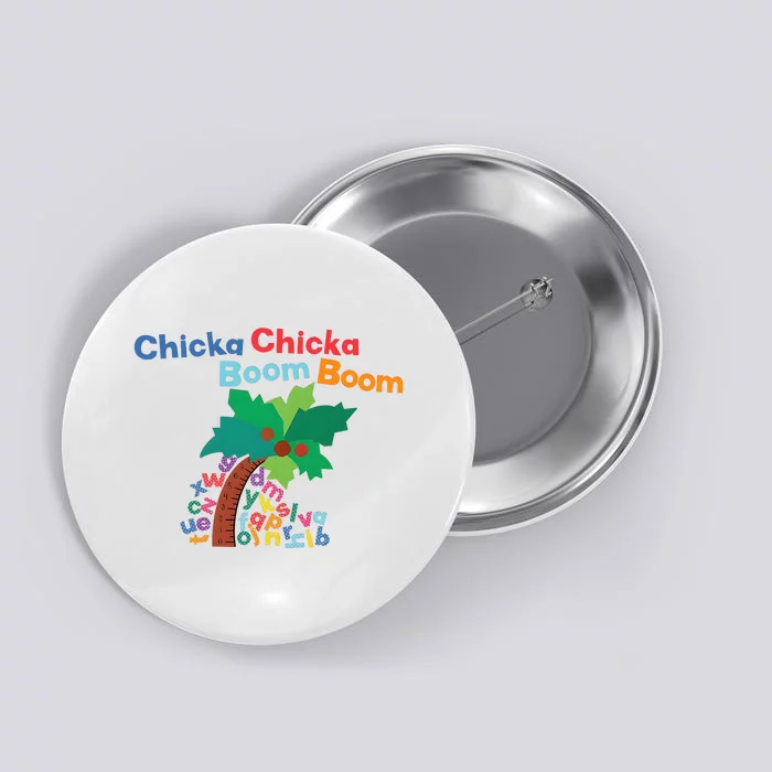 Chicka Chicka Boom Boom Costume Halloween Decorations Gifts Button