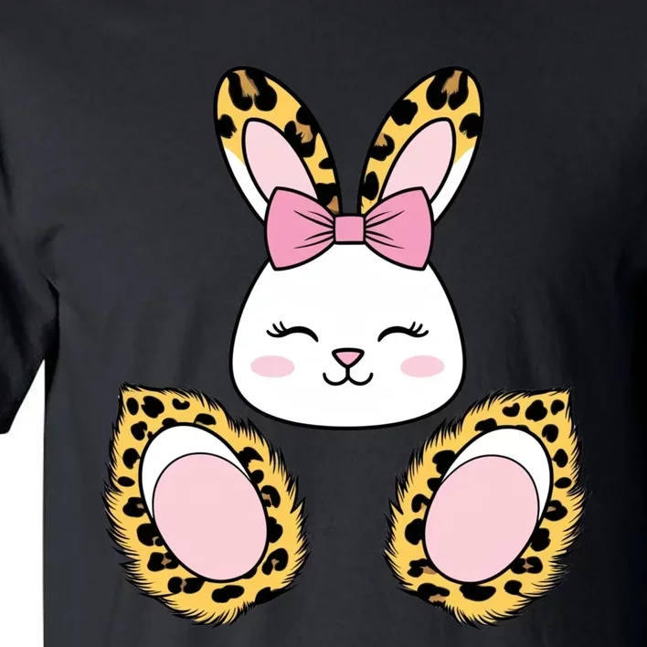 Cute Cheetah Bunny Adorable Easter Tall T-Shirt