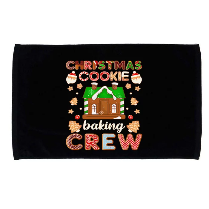 Christmas Cookie Baking Crew Traditional Microfiber Hand Towel