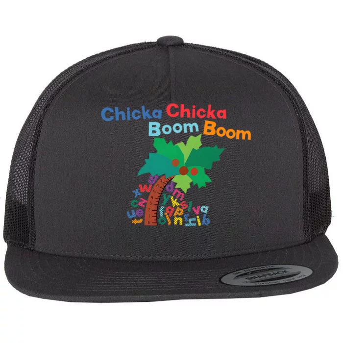 Chicka Chicka Boom Boom Costume Halloween Decorations Gifts Flat Bill Trucker Hat