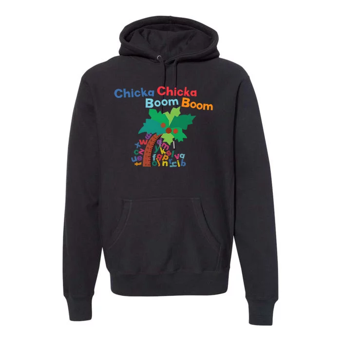 Chicka Chicka Boom Boom Costume Halloween Decorations Gifts Premium Hoodie