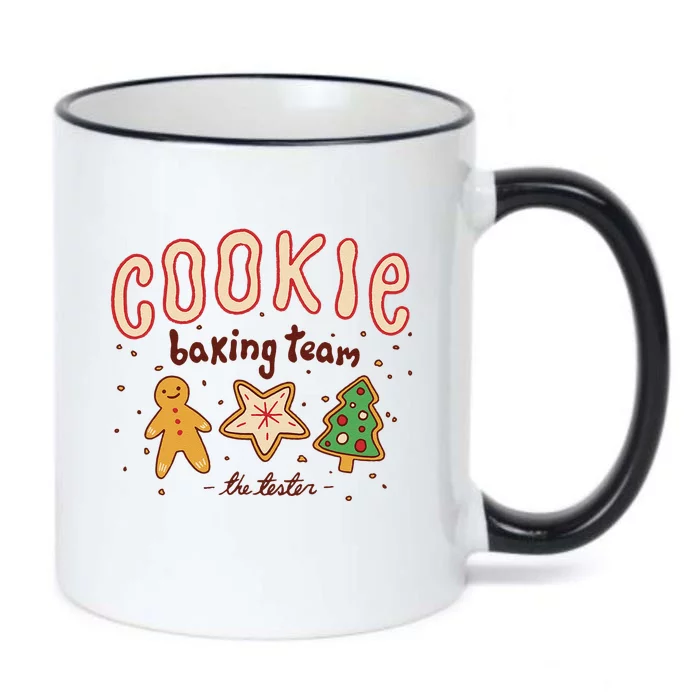 Christmas Cookie Baking Team Funny Pajamas Family Xmas Black Color Changing Mug