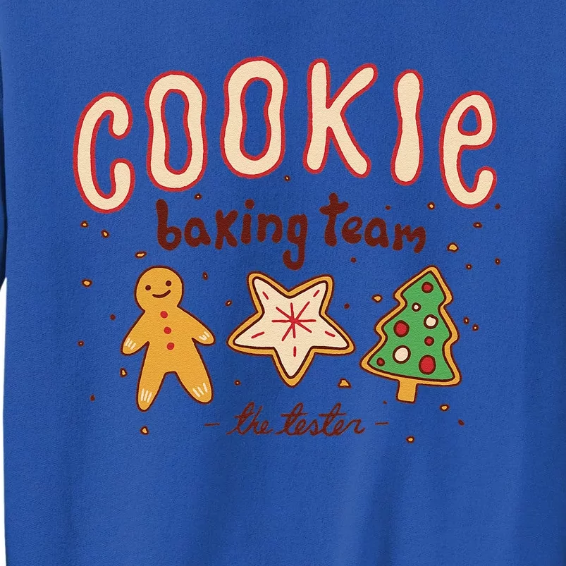 Christmas Cookie Baking Team Funny Pajamas Family Xmas Tall Sweatshirt