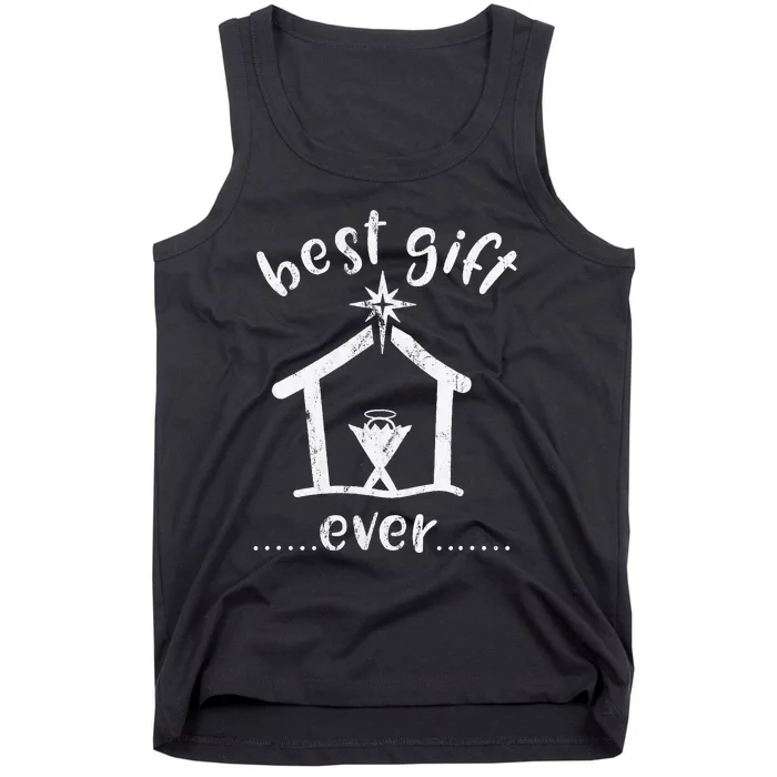 Christian Christmas Best Gift Ever Jesus Story Tank Top