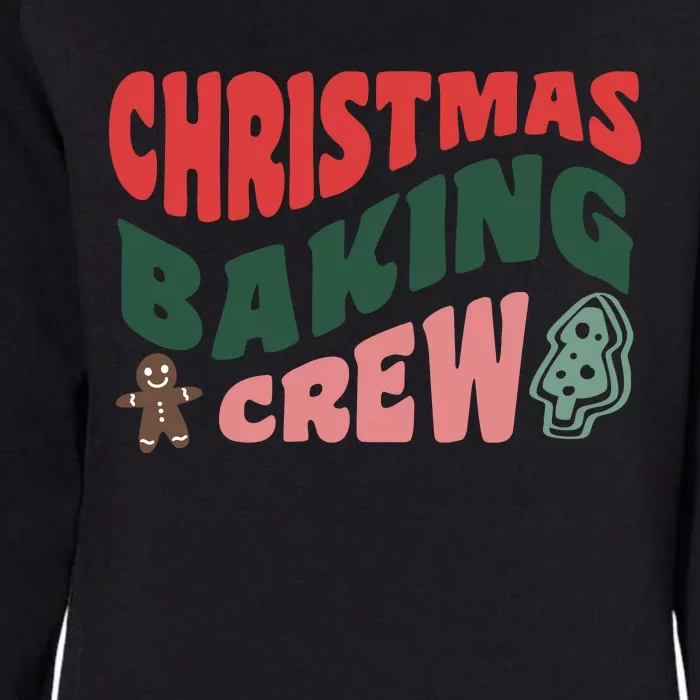 Cool Christmas Baking Crew Womens California Wash Sweatshirt