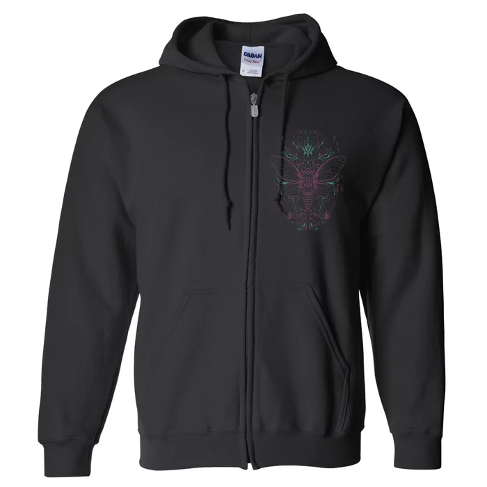 Cicada Cicadas Brood Insect Full Zip Hoodie