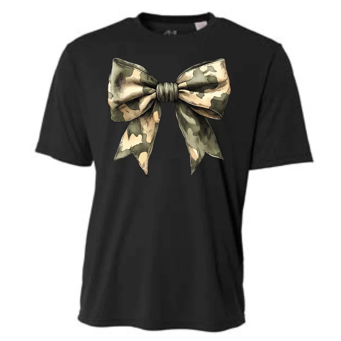 Camouflage Camo Bow Cooling Performance Crew T-Shirt