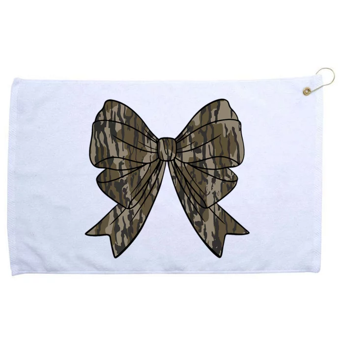 Camo Coquette Bow Duck Hunt Duck Hunting Grommeted Golf Towel