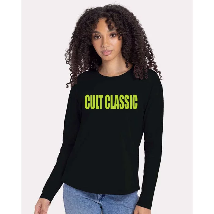 Cult Classic Brat Hyperpop Womens Cotton Relaxed Long Sleeve T-Shirt