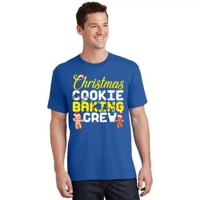 Christmas Cookie Baking Crew Gingerbread Gift T-Shirt