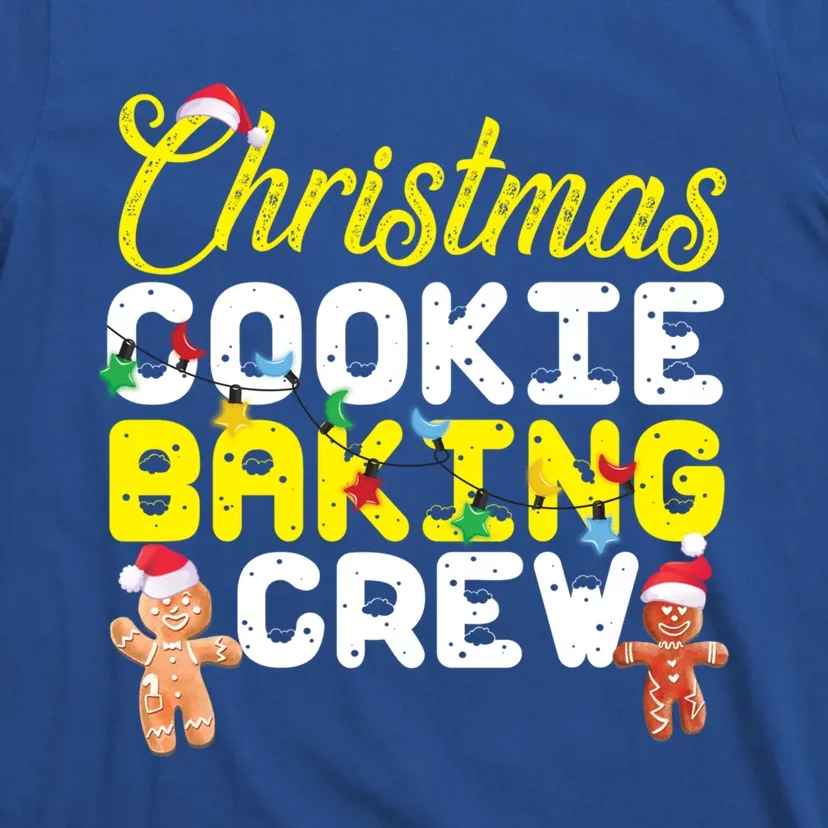 Christmas Cookie Baking Crew Gingerbread Gift T-Shirt