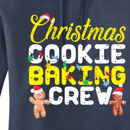 Christmas Cookie Baking Crew Gingerbread Gift Women's Pullover Hoodie