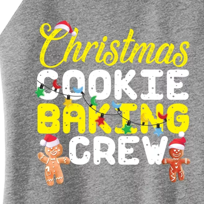 Christmas Cookie Baking Crew Gingerbread Gift Women’s Perfect Tri Rocker Tank