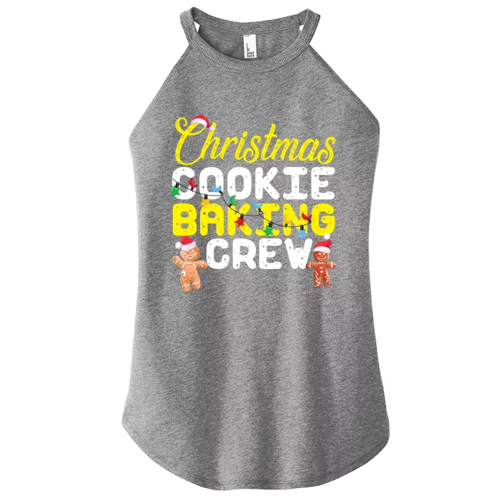 Christmas Cookie Baking Crew Gingerbread Gift Women’s Perfect Tri Rocker Tank