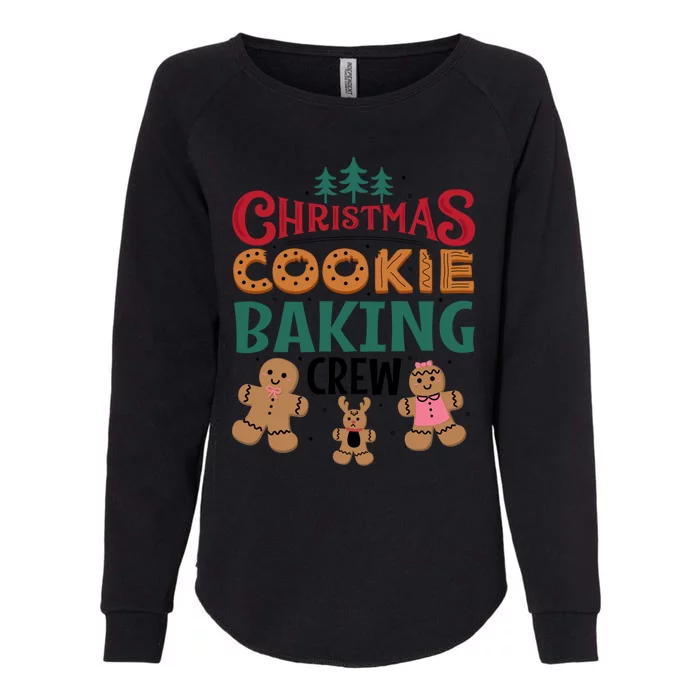 Christmas Cookie Baking Crew Gingerbread Team Santa Family Cute Gift Womens California Wash Sweatshirt