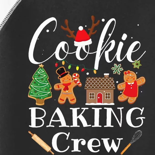 Christmas Cookie Baking Crew Family Baking Team Funny Cookie Toddler Fine Jersey T-Shirt