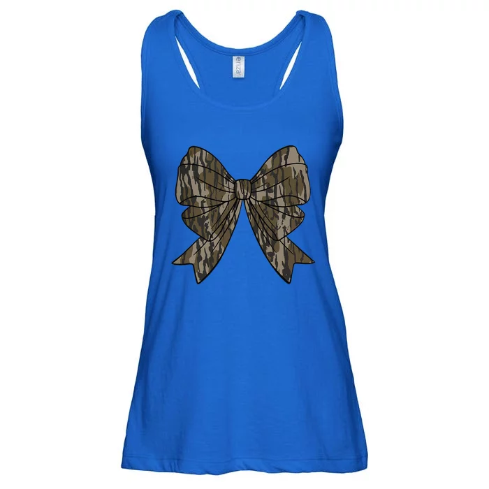 Camo Coquette Bow Duck Hunt Duck Hunting Women Gift Ladies Essential Flowy Tank