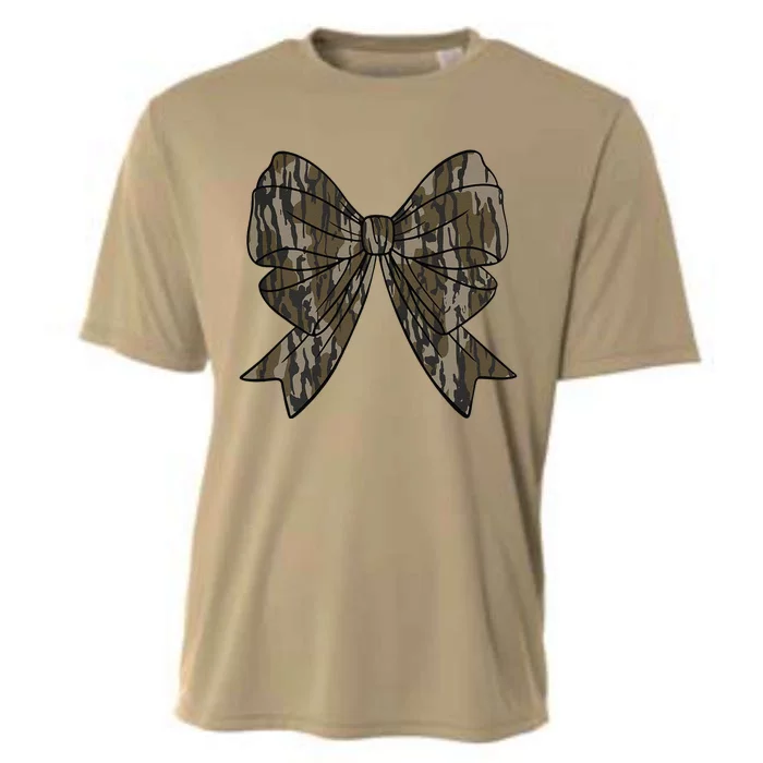 Camo Coquette Bow Duck Hunt Duck Hunting Women Gift Cooling Performance Crew T-Shirt