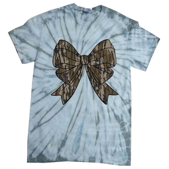 Camo Coquette Bow Duck Hunt Duck Hunting Women Gift Tie-Dye T-Shirt