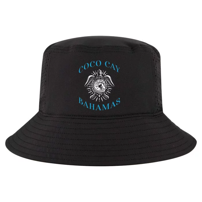 Coco Cay Bahamas Sea Turtle Surfing Vacation Souvenir Cool Comfort Performance Bucket Hat