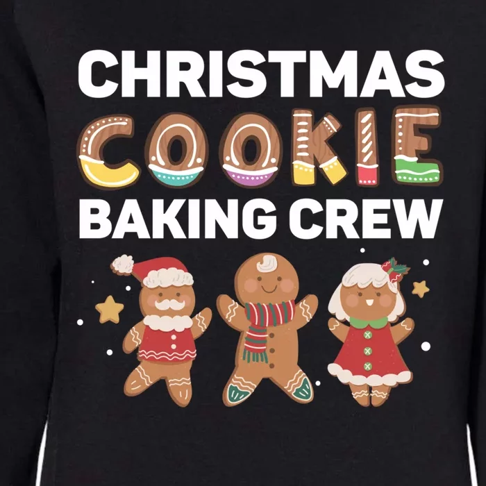 Christmas Cookie Baking Crew Gingerbread Team Santa Family Meaningful Gift Womens California Wash Sweatshirt