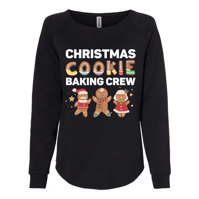 Christmas Cookie Baking Crew Gingerbread Team Santa Family Meaningful Gift Womens California Wash Sweatshirt