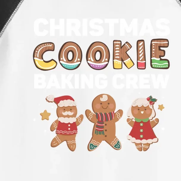 Christmas Cookie Baking Crew Gingerbread Team Santa Family Meaningful Gift Toddler Fine Jersey T-Shirt