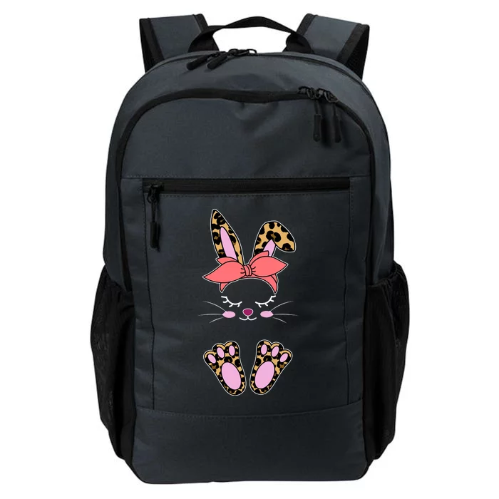 Cute Cheetah Bunny Daily Commute Backpack