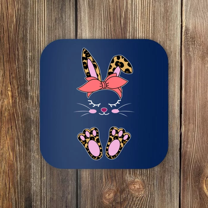 Cute Cheetah Bunny Coaster