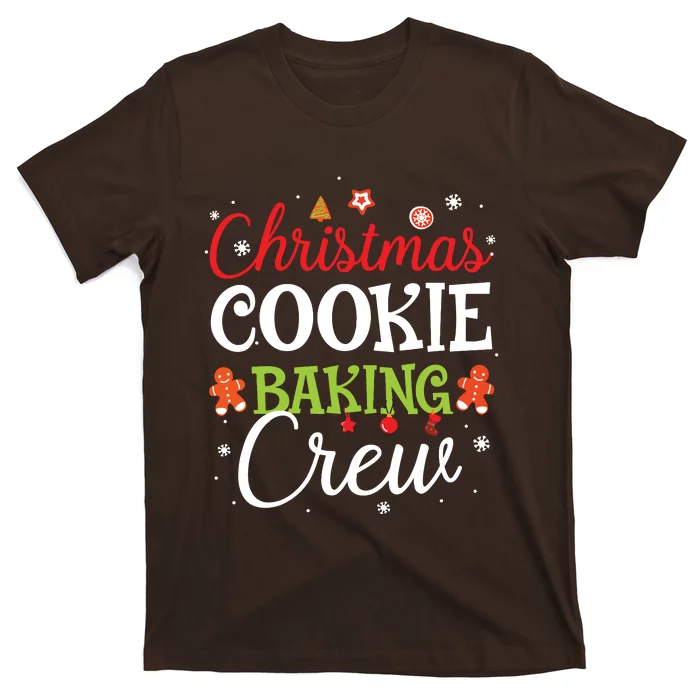 Christmas Cookie Baking Crew Funny Cookie Xmas Gifts T-Shirt