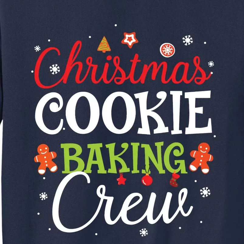 Christmas Cookie Baking Crew Funny Cookie Xmas Gifts Sweatshirt