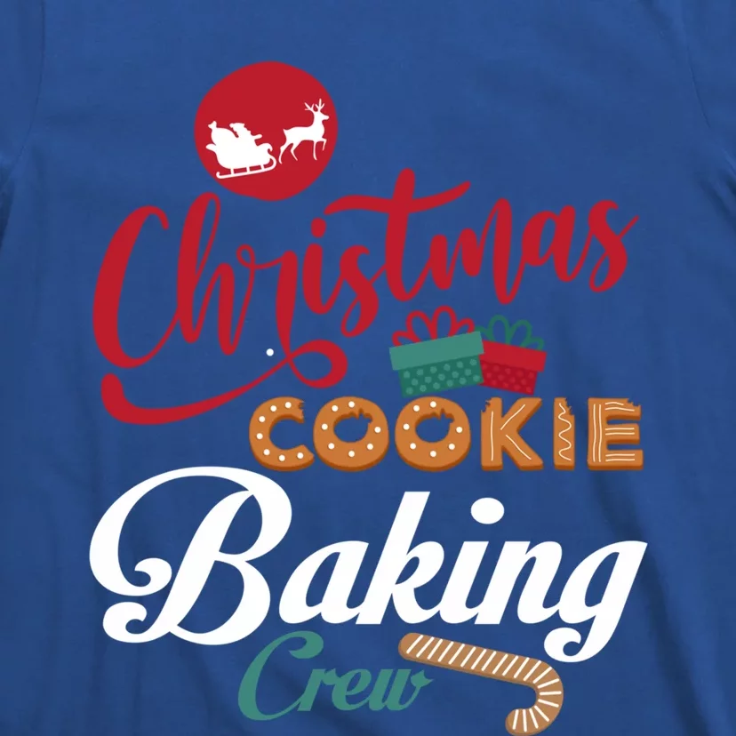 Christmas Cookie Baking Crew Gingerbread Team Santa Family Cute Gift T-Shirt