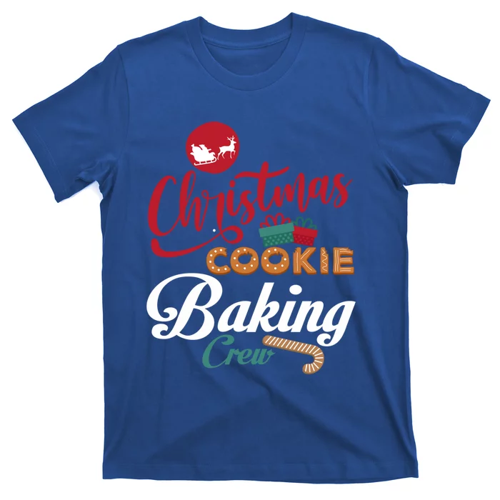 Christmas Cookie Baking Crew Gingerbread Team Santa Family Cute Gift T-Shirt