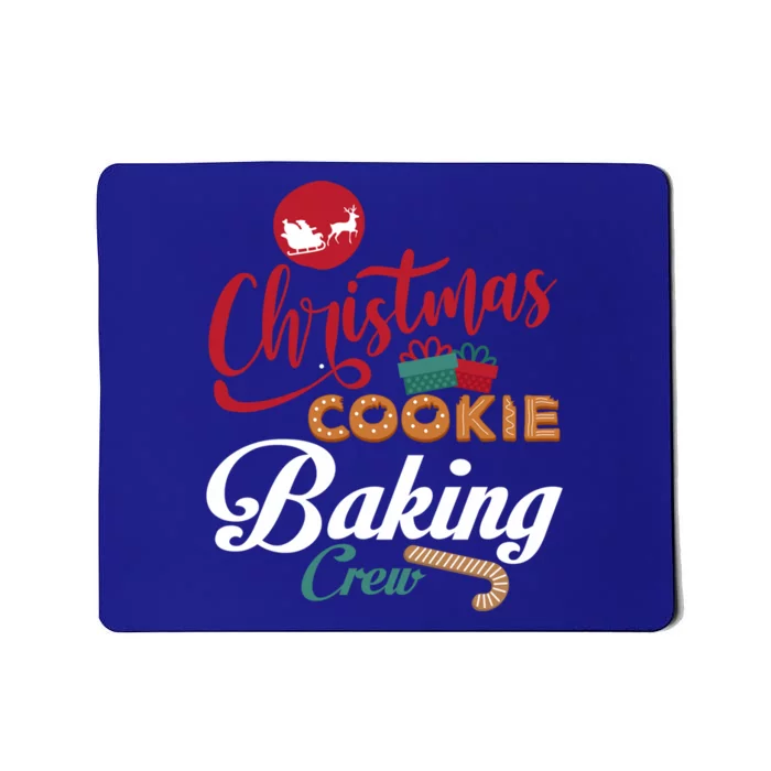 Christmas Cookie Baking Crew Gingerbread Team Santa Family Cute Gift Mousepad