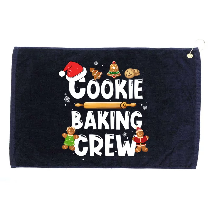 Christmas Cookie Baking Crew Funny Pajamas Family Xmas Funny Gift Great Gift Grommeted Golf Towel