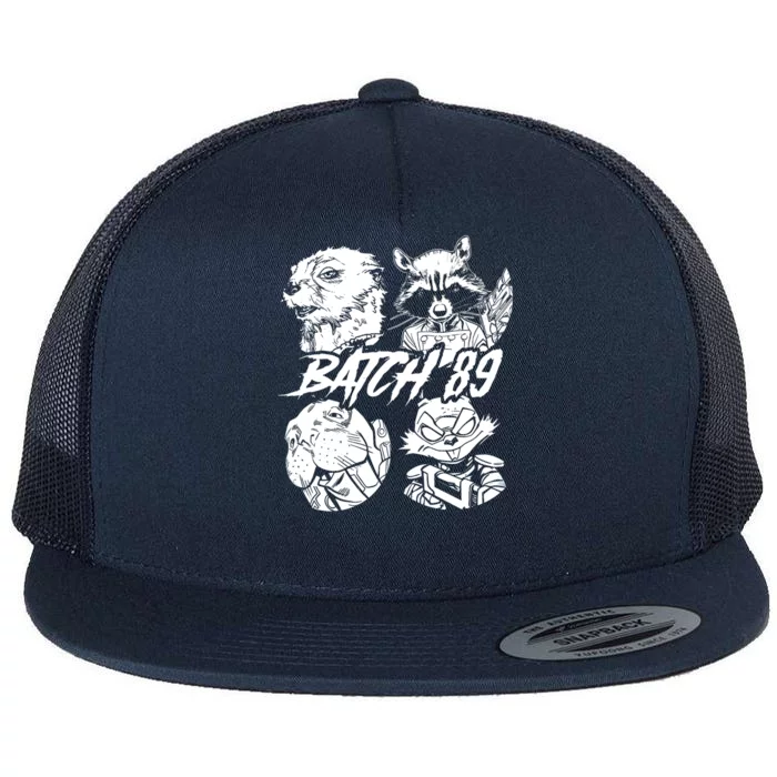 Comfort Colors Batch 89 Rocket And Friends Flat Bill Trucker Hat