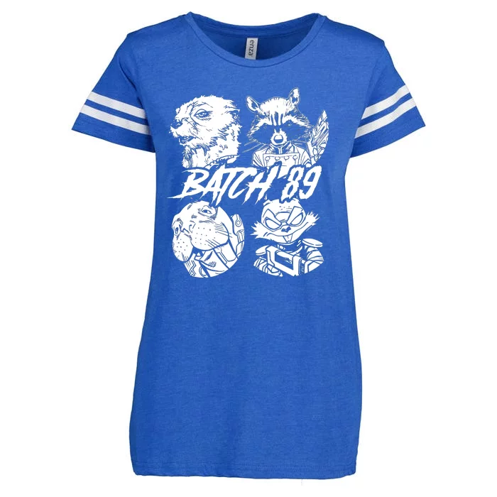 Comfort Colors Batch 89 Rocket And Friends Enza Ladies Jersey Football T-Shirt