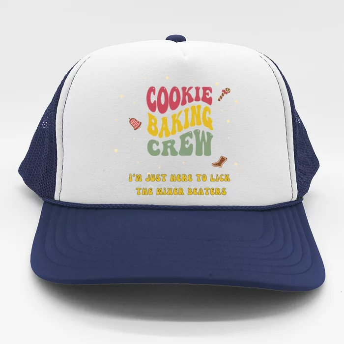 Christmas Cookie Baking Crew Gift Trucker Hat