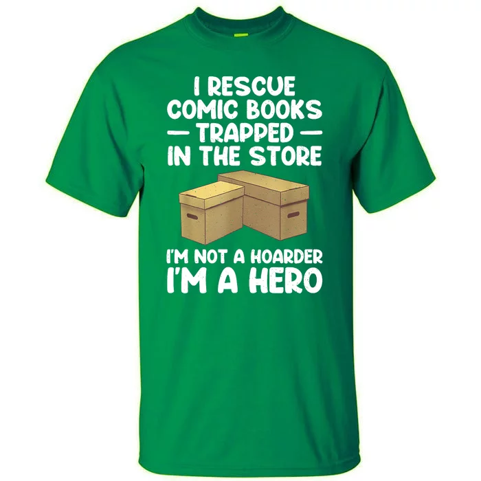 Cool Comic Book Comic Book Collector Tall T-Shirt